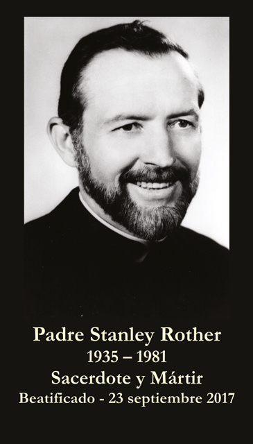 Fr. Stanley Rother Beatification Card - SPANISH